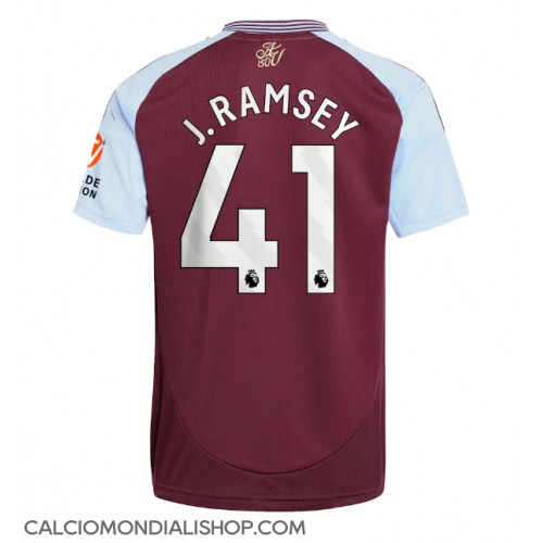 Maglie da calcio Aston Villa Jacob Ramsey #41 Prima Maglia 2024-25 Manica Corta